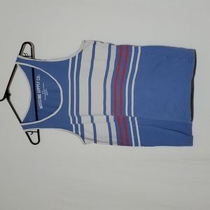 🍁Massimo Mens Medium Blue Stripe Tank🍁